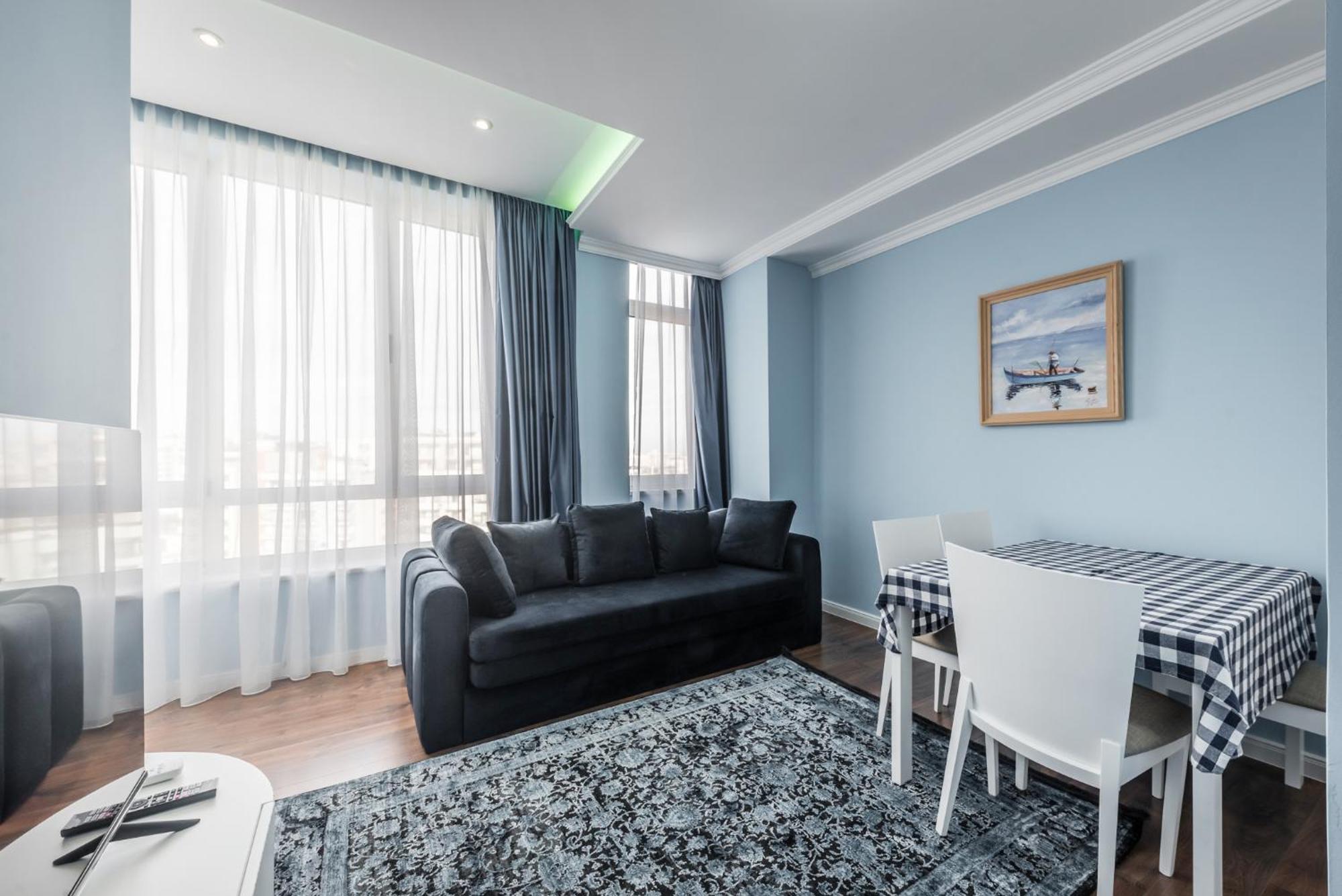 Sky Apartments Драч Екстериор снимка