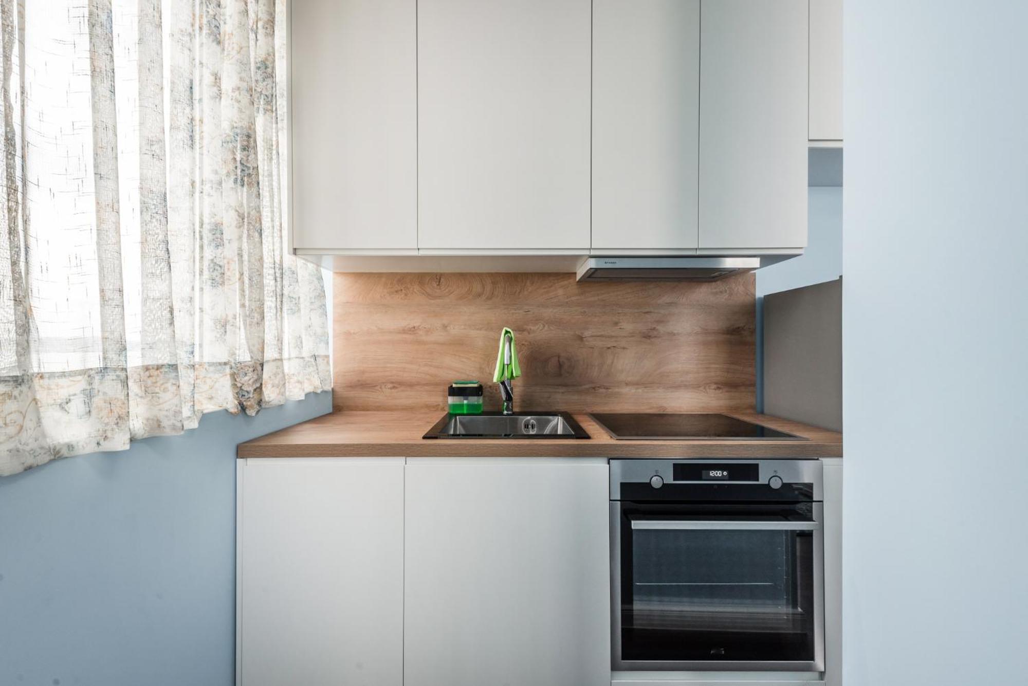 Sky Apartments Драч Екстериор снимка