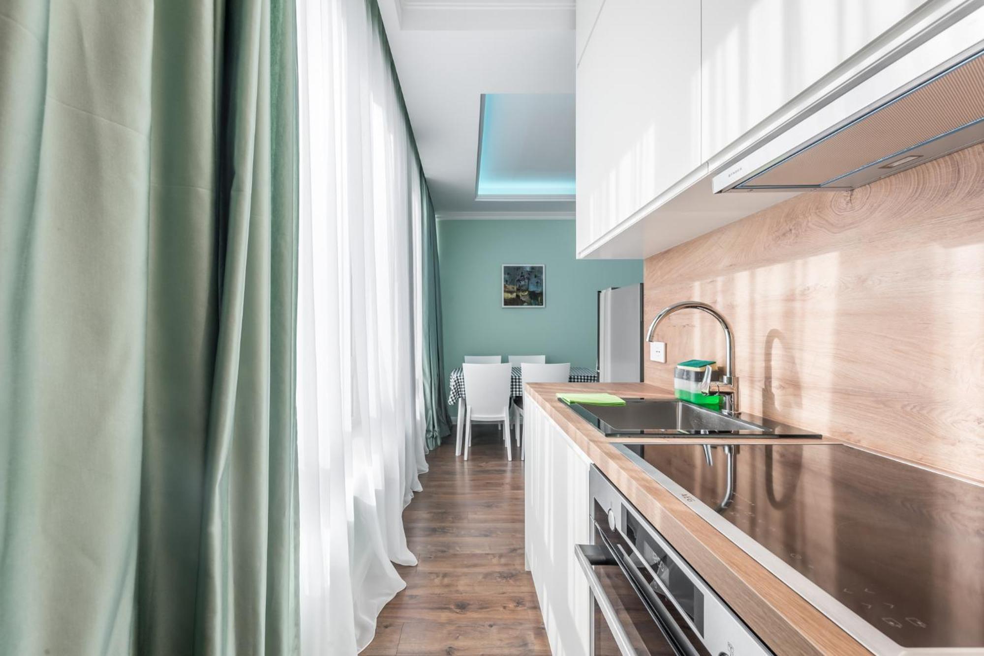 Sky Apartments Драч Екстериор снимка